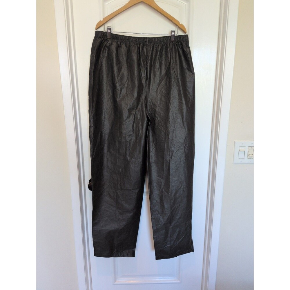 Frogg Toggs Pants Mens XL Waterproof Rain Zip Pockets Zippered Legs PS83172-01
